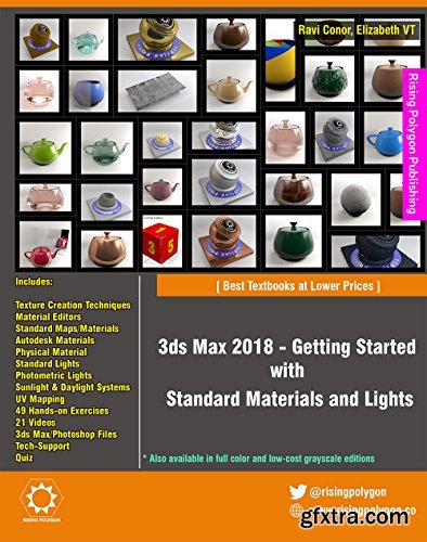 3ds Max 2018 - Getting Started with Standard Materials and Lights