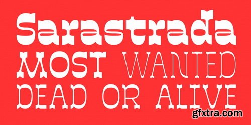 Sarastrada Font Family