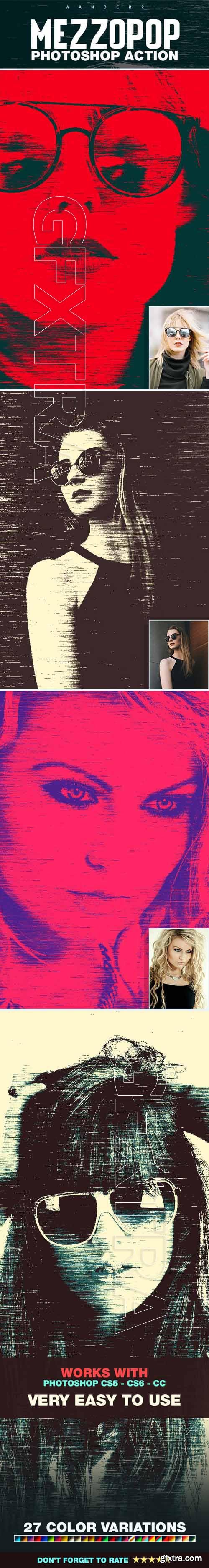 GraphicRiver - Mezzopop Photoshop Action 20610226