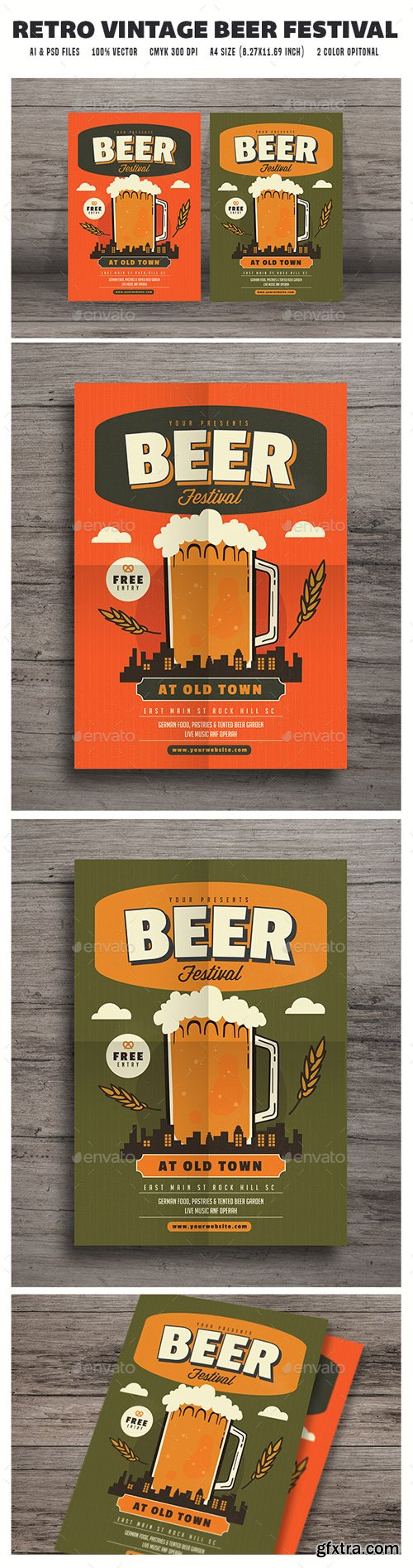 GR - Retro VIntage Beer Festival Flyer 17786499 GR - Retro VIntage Beer Festival Flyer 17786499