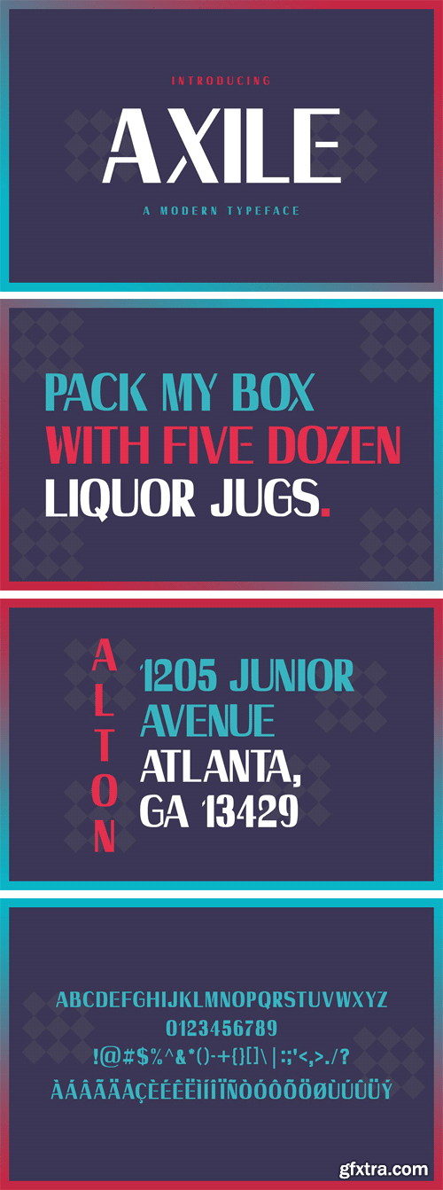 CM - Axile Typeface 1792094