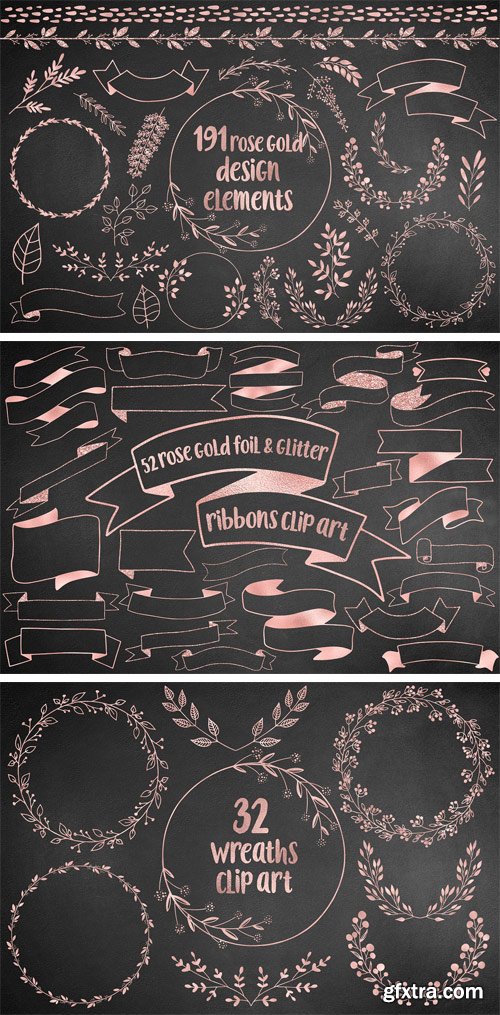 CM - 191 Rose Gold Design Elements 1805435