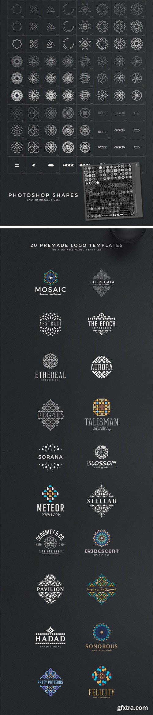 CM - Geometric Logo Creation Kit Arab Ed. 1805221