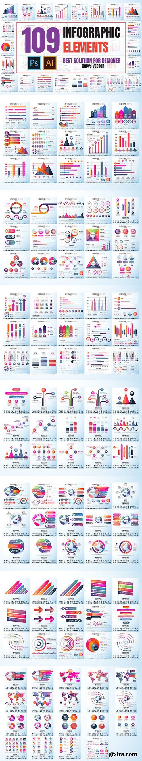 CM - 109 Infographics Design Template 1659483