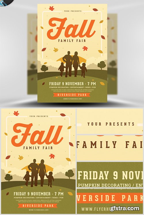 Family Fall Fair Flyer Template Family Fall Fair Flyer Template
