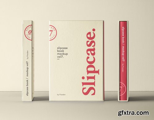 Psd Slipcase Book Mockup Vol 7 Psd Slipcase Book Mockup Vol 7
