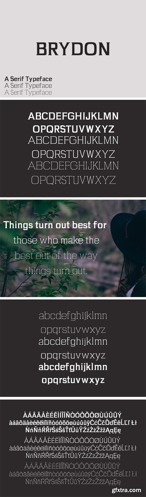CM - Brydon Serif Typeface 1768250