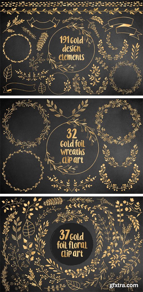 CM - 191 Gold Design Elements 1805345