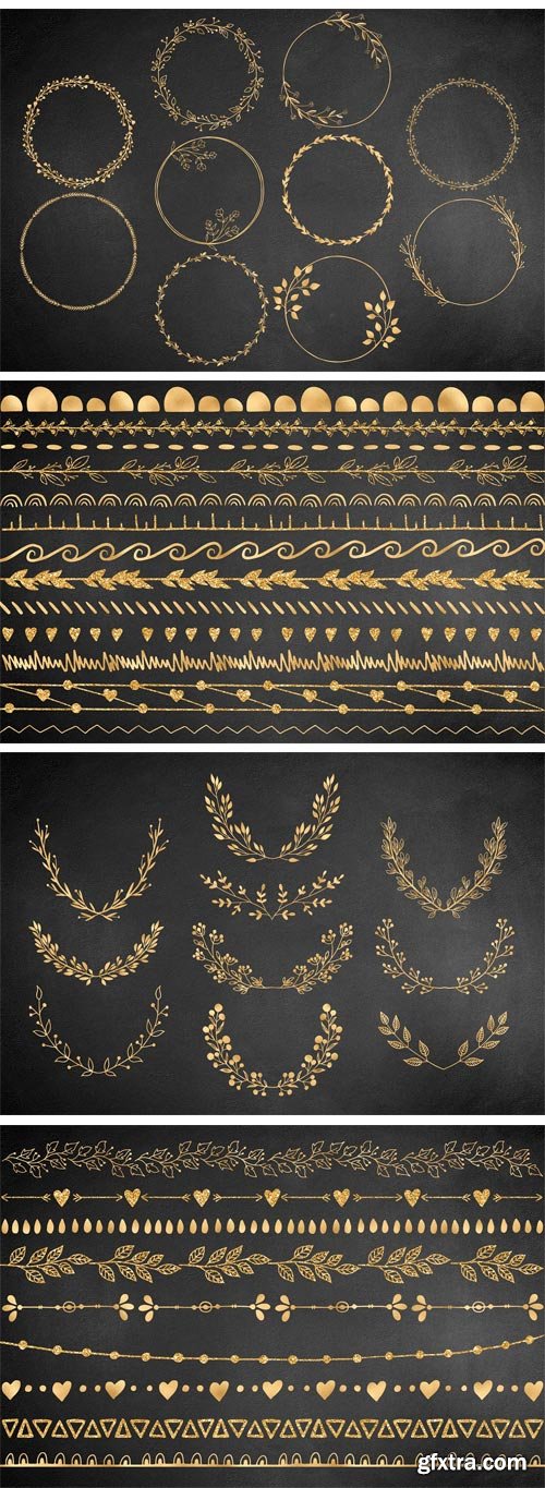 CM - 191 Gold Design Elements 1805345