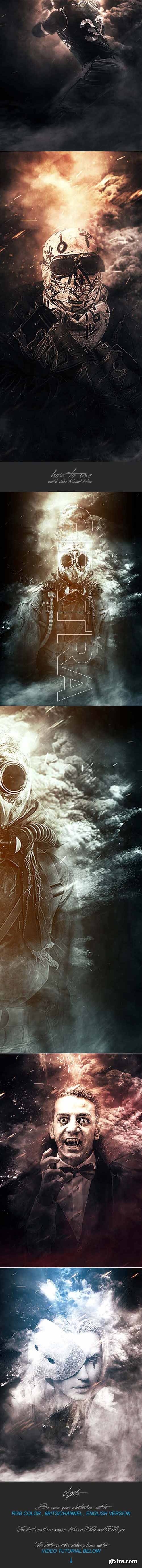 GraphicRiver - Battleground - Photoshop Action 20614837