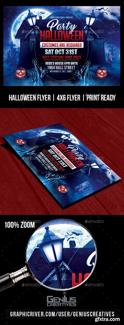 GR - Halloween Party Flyer Template 20676885 GR - Halloween Party Flyer Template 20676885