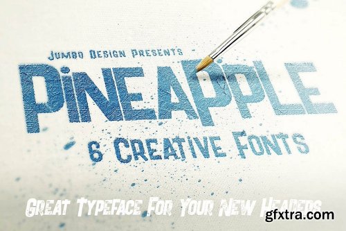 CreativeMarket Pineapple - Funny Style Font 1048223