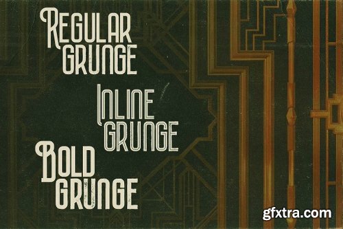 CreativeMarket Plasma - ArtDeco Style Font 1089538