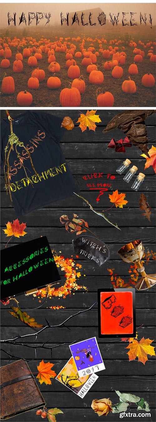 CM - Halloween Woody Alphabet 1829523