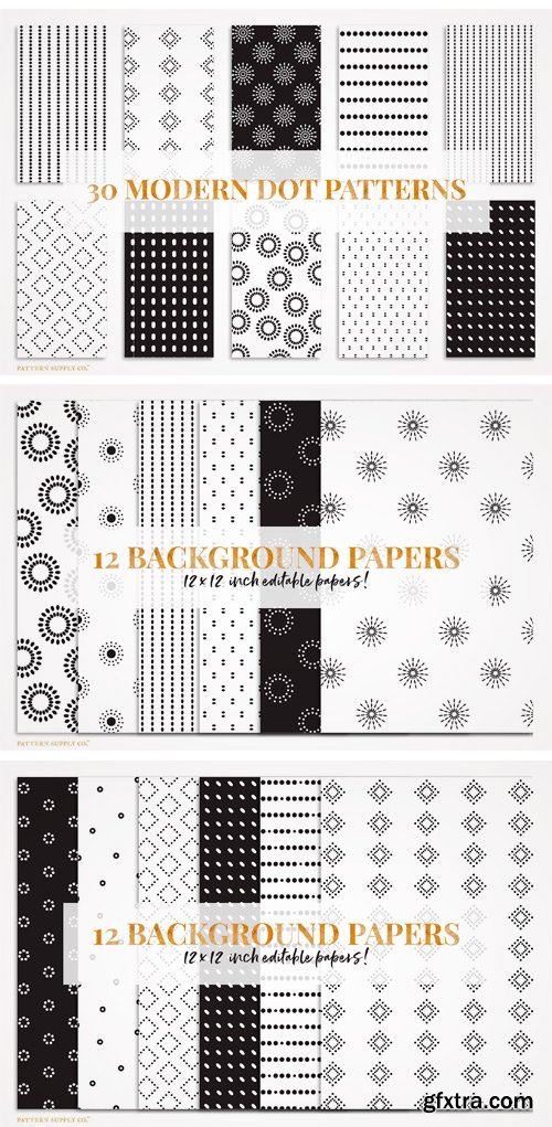 CM - Modern Dot Patterns 1835420