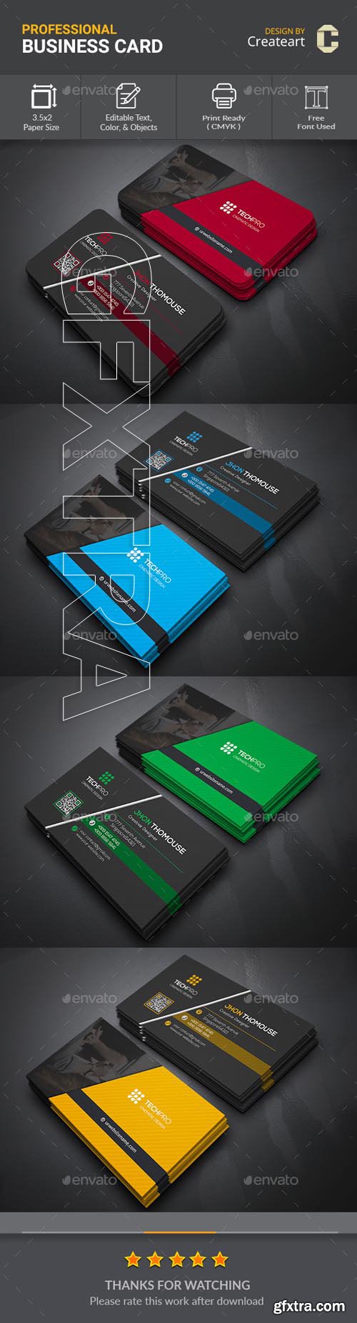 GraphicRiver - Corporate Business Card 20624518