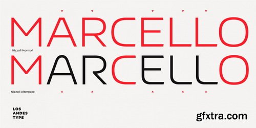 Nizzoli Font Family