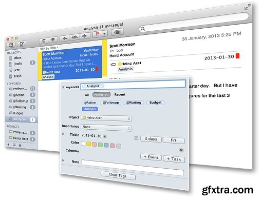 MailTags 5.1.1 (Mac OS X)