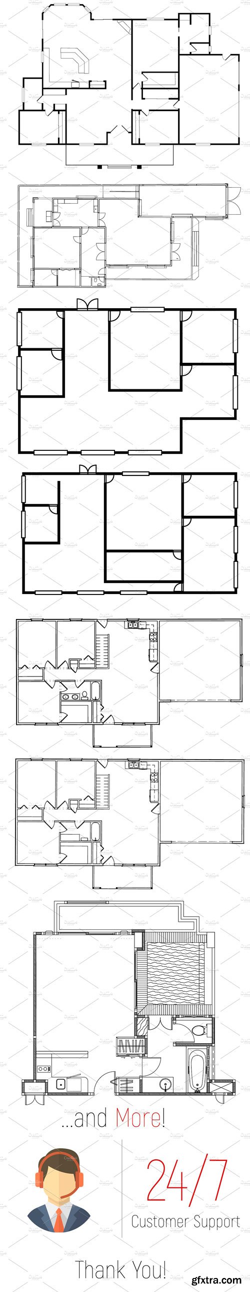 CM - Architecture Floor Plan Builder Kit 1829510 CM - Architecture Floor Plan Builder Kit 1829510