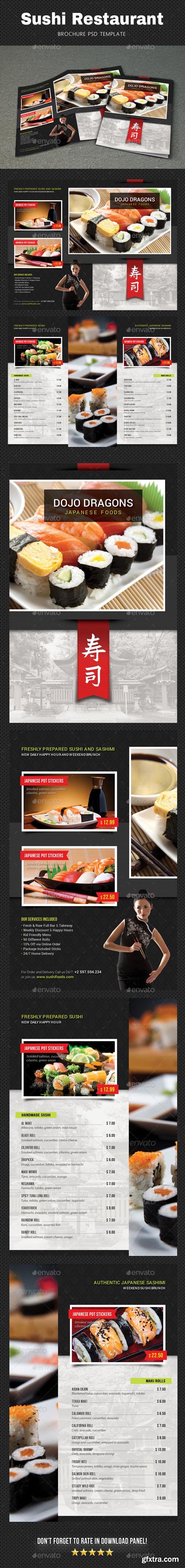 GR - Sushi Menu Brochure 20705872 GR - Sushi Menu Brochure 20705872