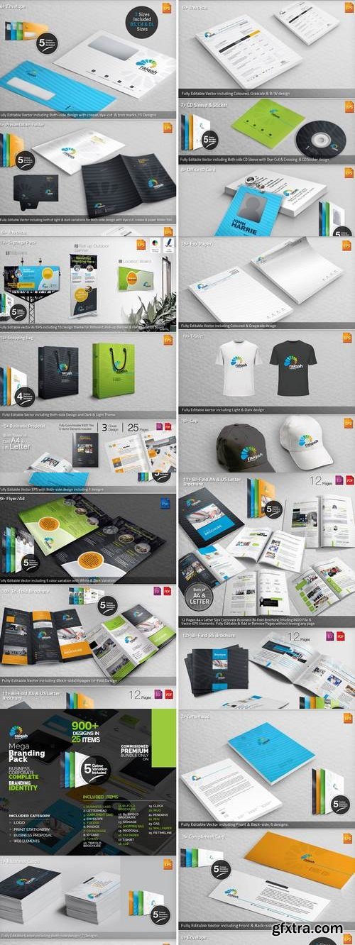 Mega Branding Identity Pack Mega Branding Identity Pack