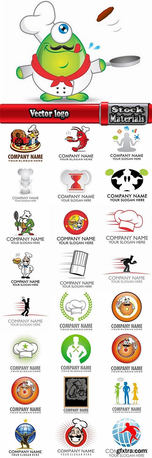 Vector logo illustration of the business campaign 32-25 EPS