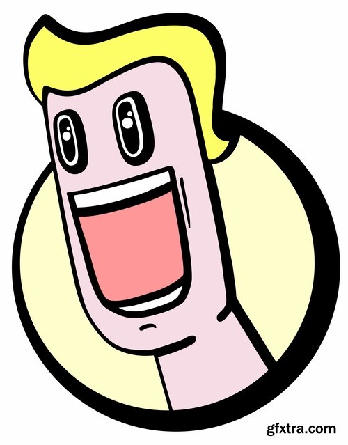 Funny faces caricature cartoon character image to be printed on the fabric T Shirt 25 EPS