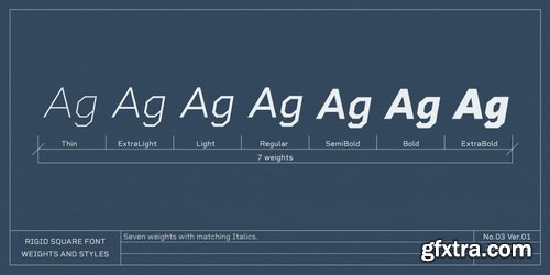 Rigid Square Font Family