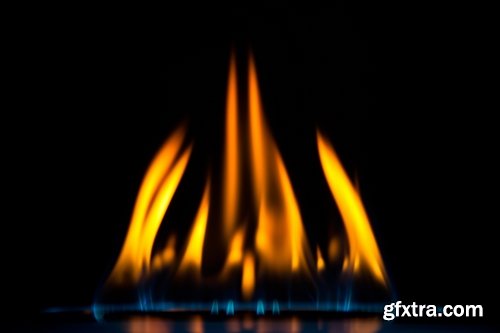 Gas burner flame cooking zone stove fire background is 25 HQ Jpeg