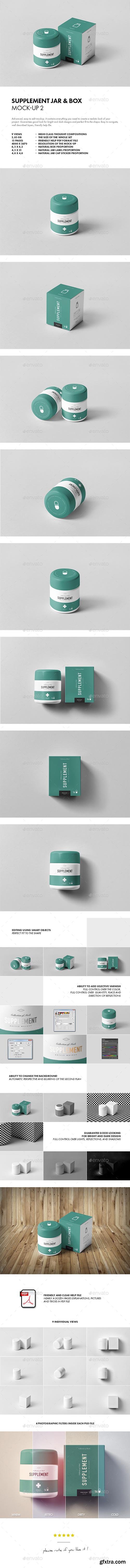 GR - Supplement Jar & Box Mock-up 2 20742639 GR - Supplement Jar & Box Mock-up 2 20742639