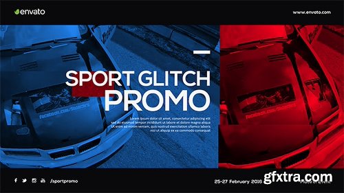 Videohive Sport Glitch Promo 14281104