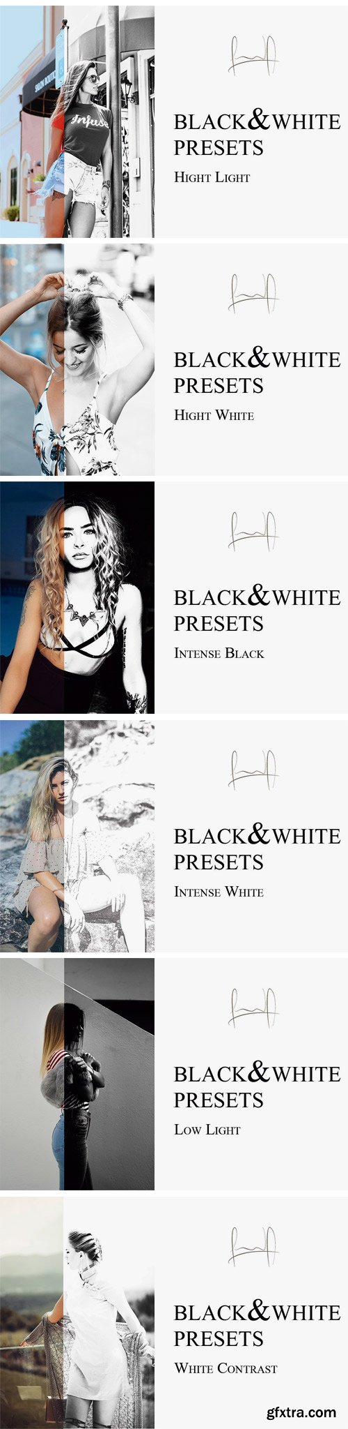 CM - Black & White Lightroom Presets 1884026