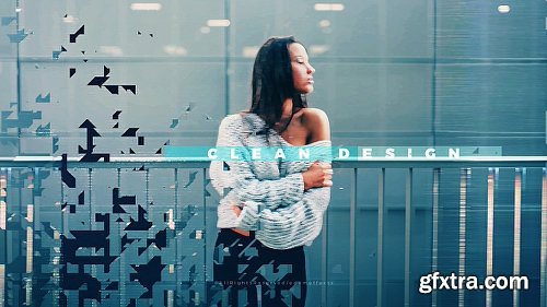 Videohive Fast Motion Glitch Slideshow 20449412