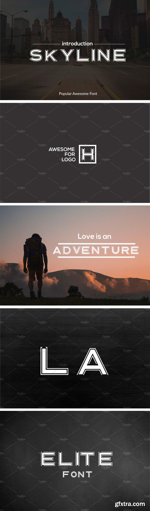 CM - SKYLINE - A Modern Sans Serif 1884668