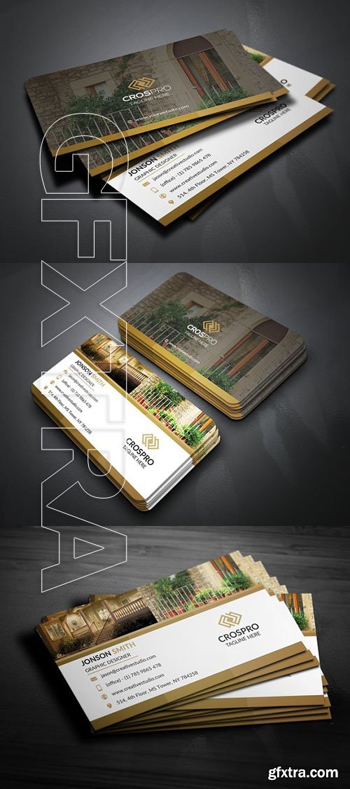 CreativeMarket - Real Estate Business Card 1917333