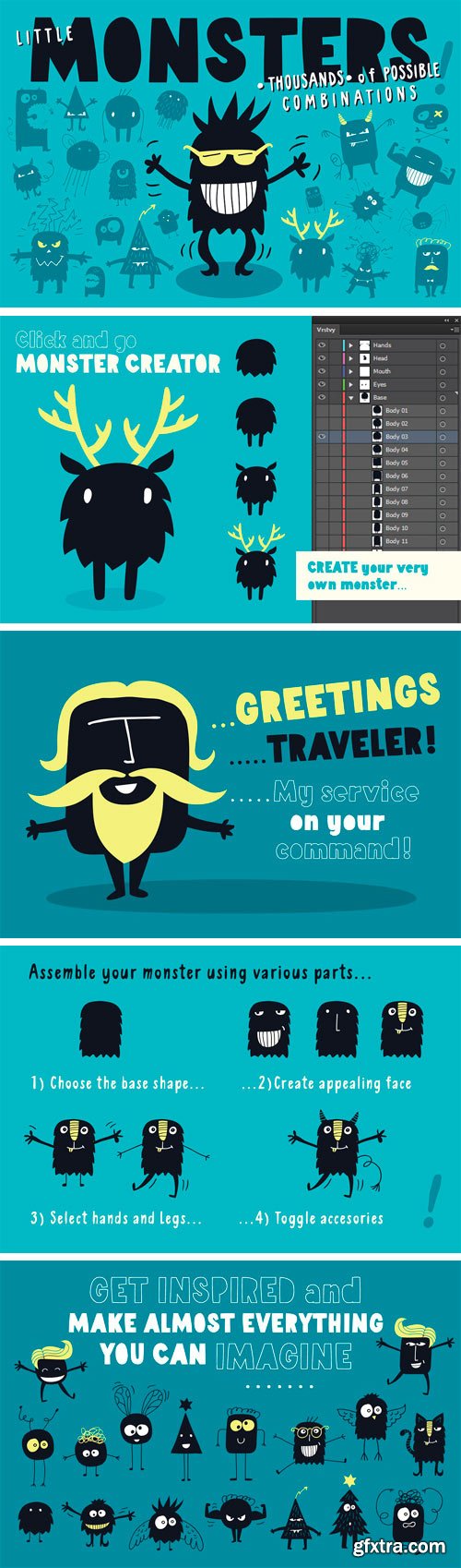 CM - The Little Monsters Creator - Ai/Ps 1851185