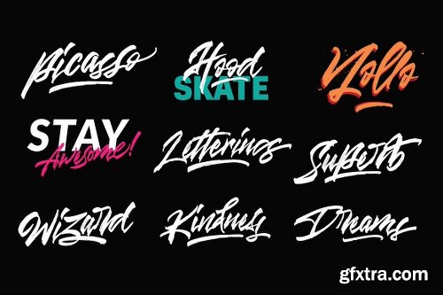 CreativeMarket Blinded - Freestyle Logotype 25% OFF 1400881