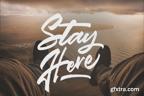 CreativeMarket Mind Blowing 3 Brush Font Set 40%OFF 1475831