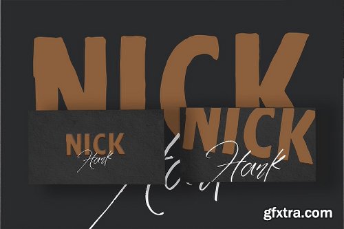 CreativeMarket Black Pearl Font Duo + Extras 1001240