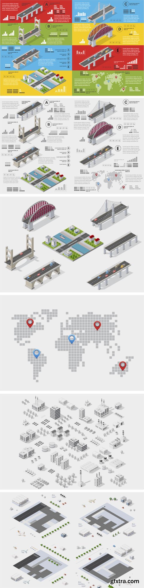 CM - Infographics of Bridges 1867969