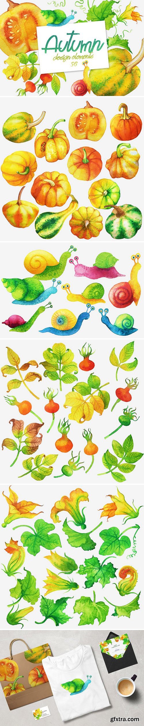 CM - Watercolor Autumn 1852681