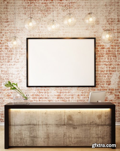 3D Interior Background Renders 25xJPG