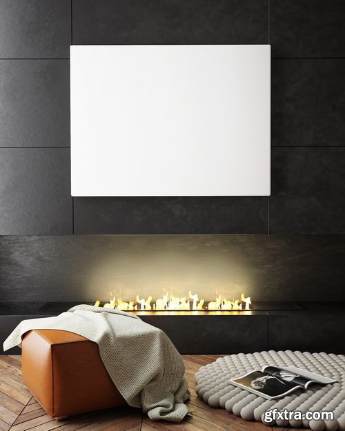 3D Interior Background Renders 25xJPG