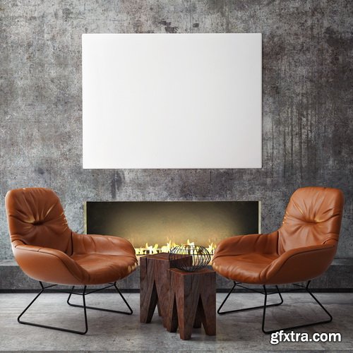 3D Interior Background Renders 25xJPG