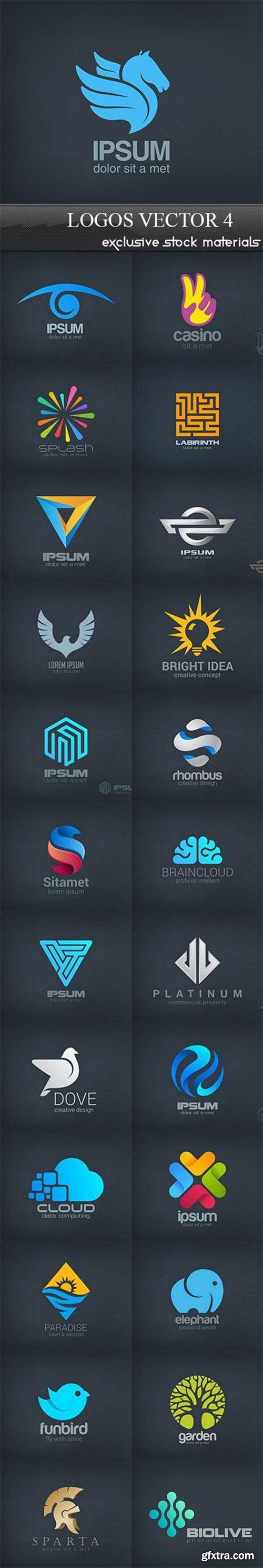Logos - Vector Collection 4, 25xEPS