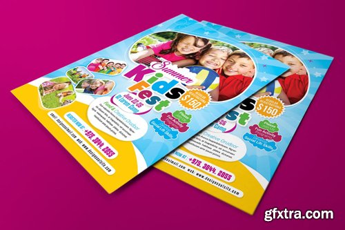 Kids Summer Camp Flyer