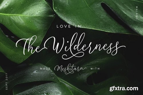 CreativeMarket Meshitara Font Duo 1825526