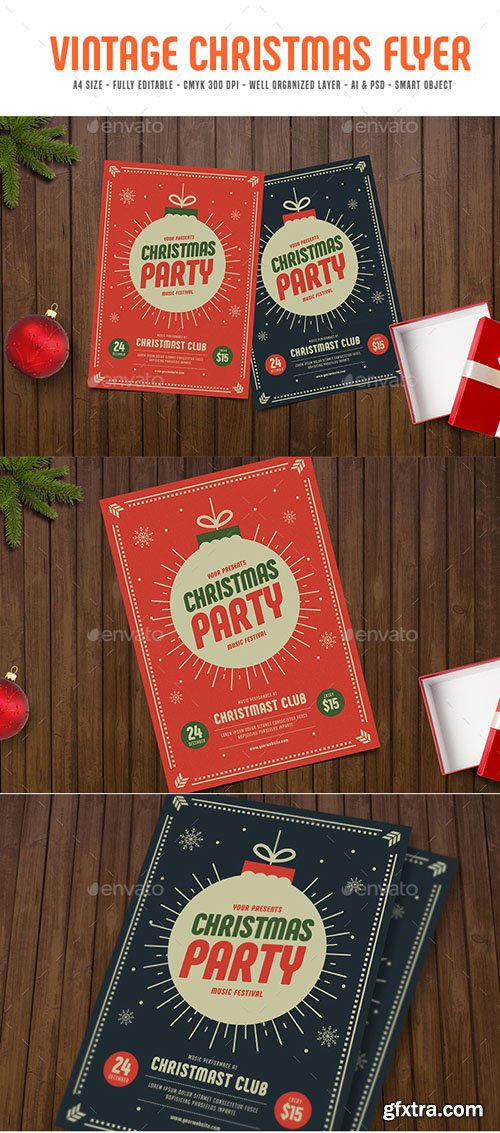 GR - Vintage Christmas Flyer 18748231