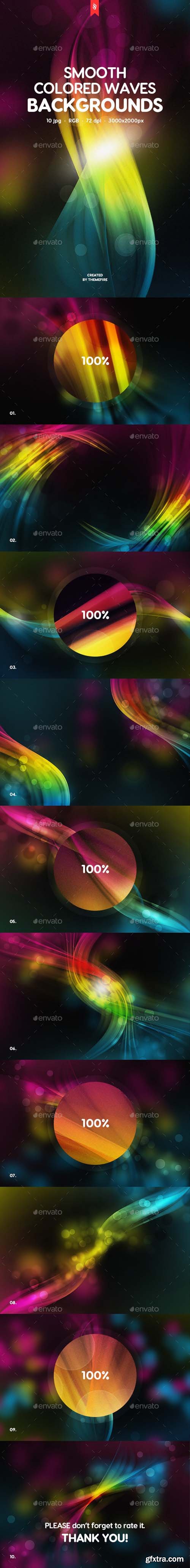 GR - Smooth Colored Waves Backgrounds 7871908