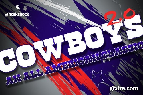 Cowboys 2.0 Font